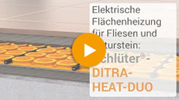 Schluter Systems Ditra Heat Flachenheizung